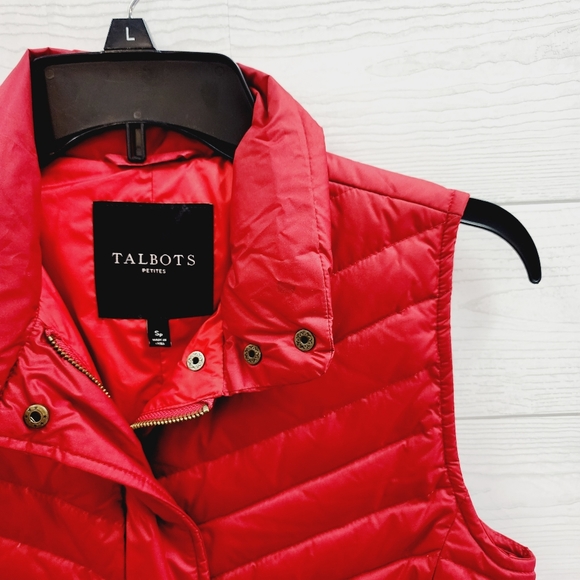 Talbots Down Filled Puffer Vest - Picture 2 of 7